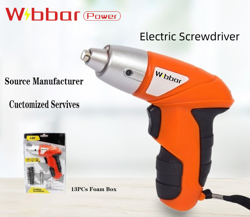 Portable Multi Functional Screwdriver, Cordless Drill