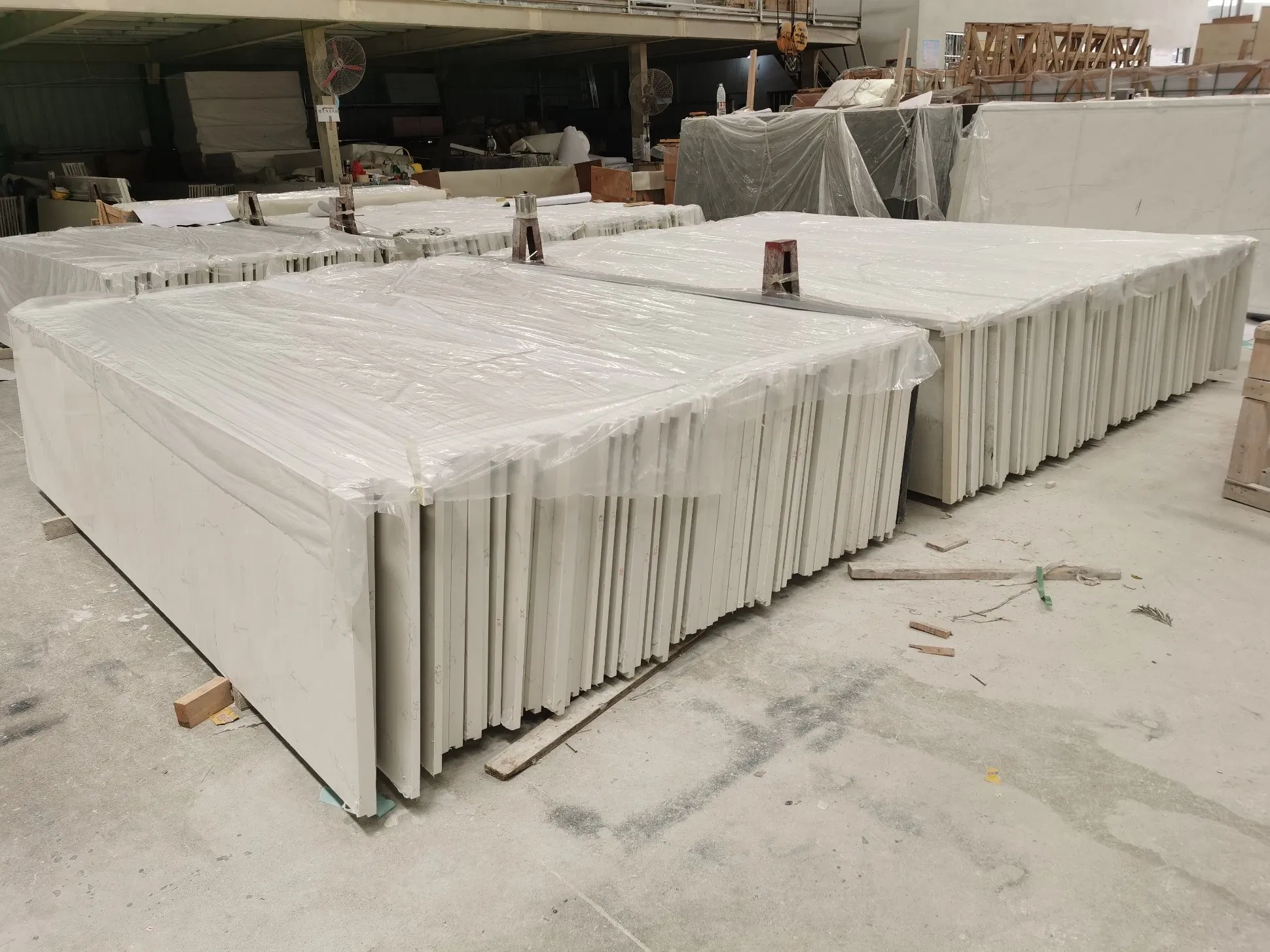 Factory Supply Quartz Stone Granite Design Kitchen Countertops Manufacturer in China