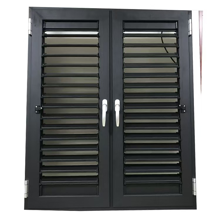 Aluminum Frame Glass Adjustable Blinds Produced by The Factory