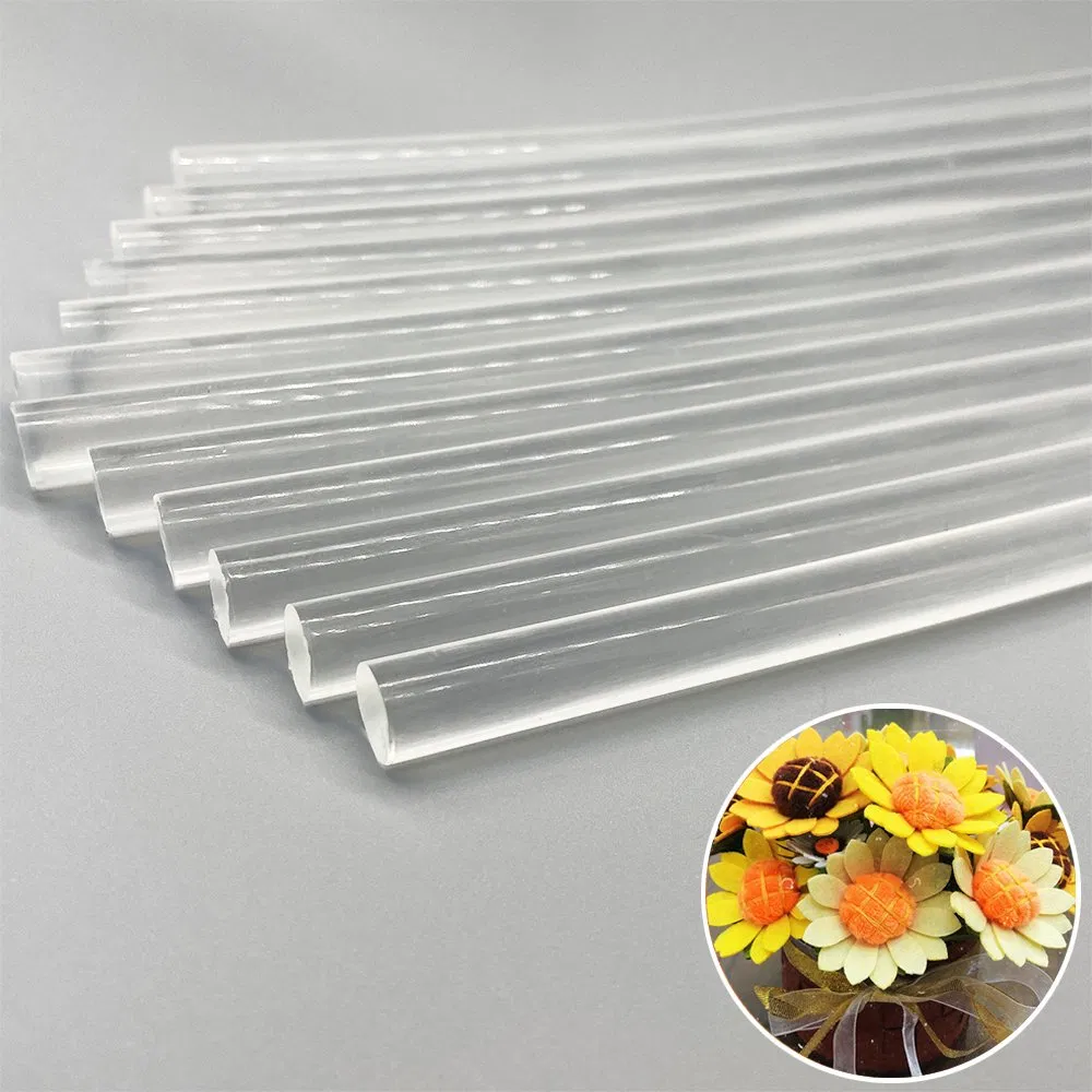 Прозрачные термоклеевые стержни для DIY и упаковки