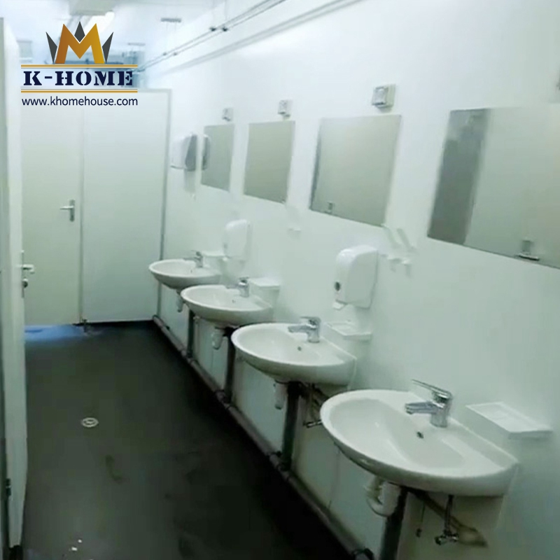 Transportable Prefabricated Cabin Container Toilet Units