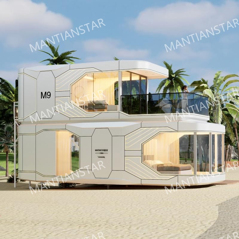 Mantianstar M9 Prefabricated House Modern Container Double Deck Mobile Space Capsule House
