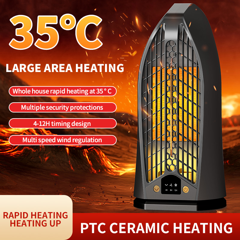 Warm Quickly Personal Space Mini Fan Heater