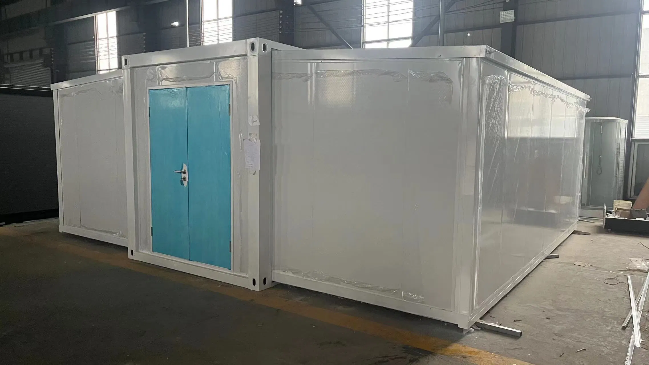 Hot Prefabricated Modern Living Anti Corrosion Fold out Shipping Foldable Tiny House