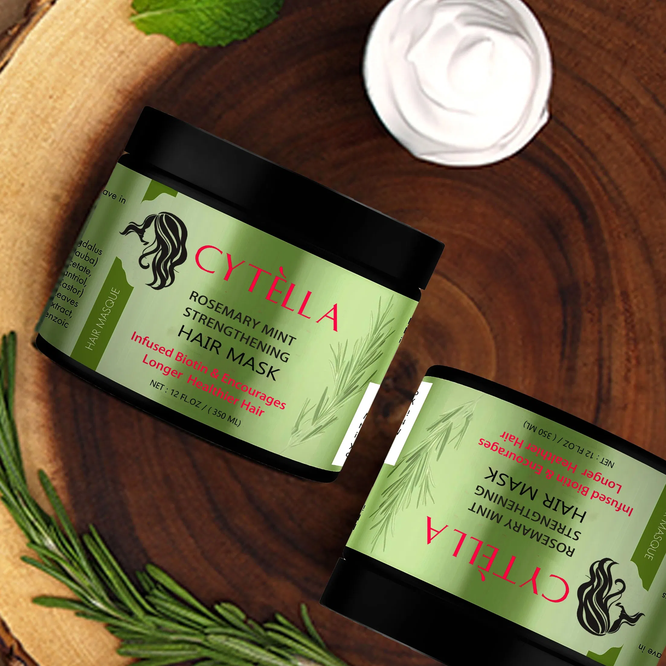 Biotin Encourages Healthier Hair Rosemary Mint Mask