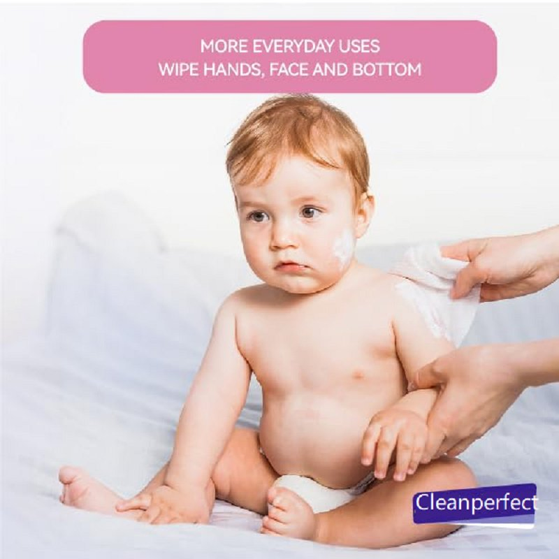 80PCS OEM High-Quality Popular Customizable Wet Wipes for Baby