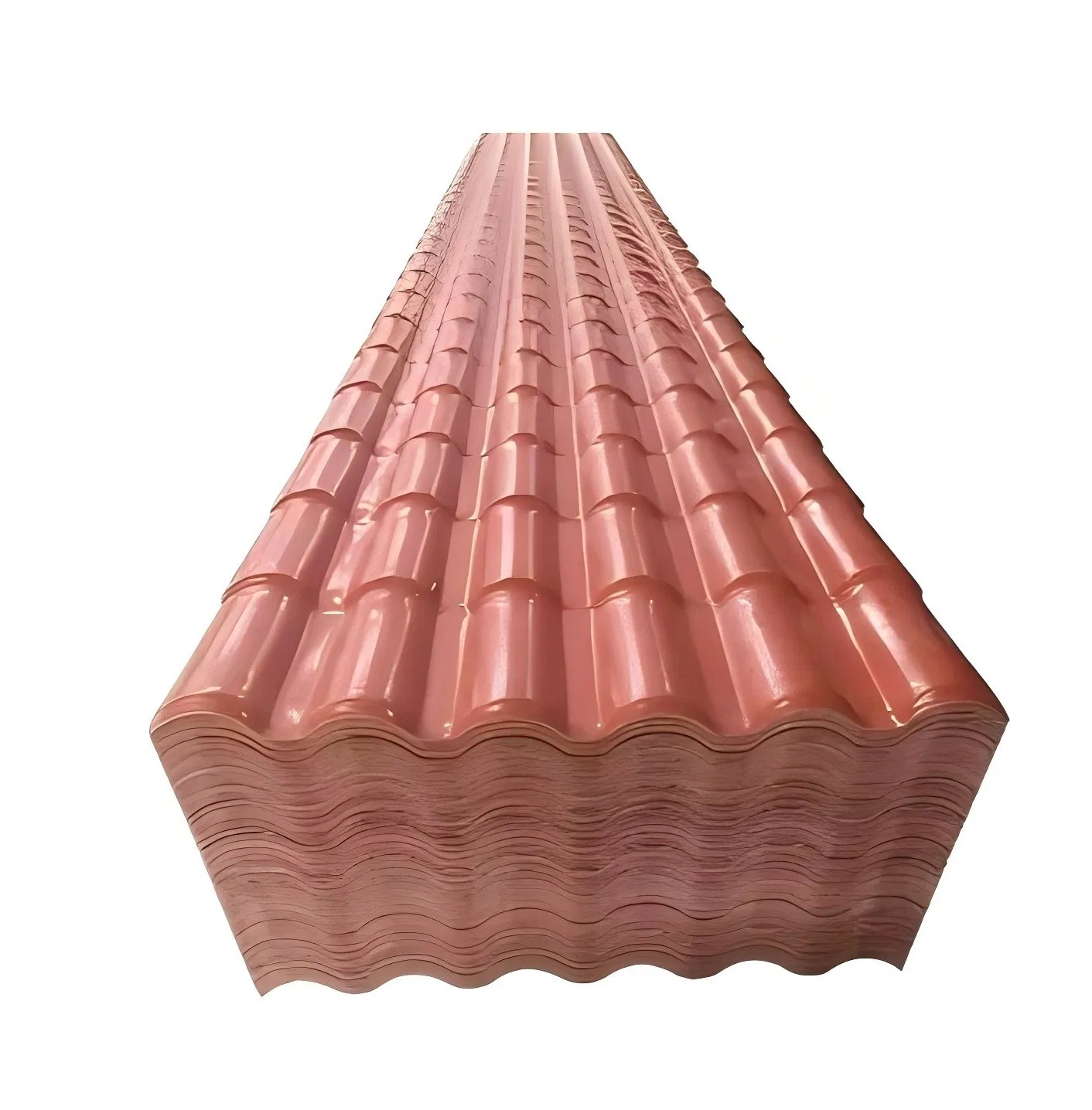 ASA Spanish Style Roof Tile Resin Accessories Plastic Corrosion Resistant Acid Resistance Weatherproof Fireproof PVC Roof