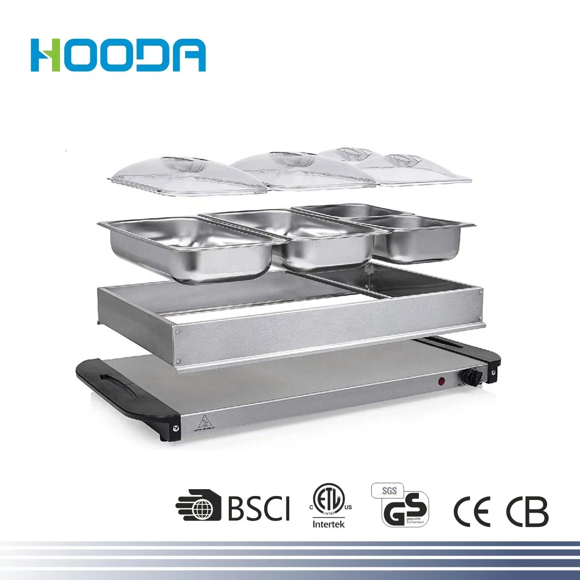 Elegant Stainless Steel Food Warmers Chafing Dish