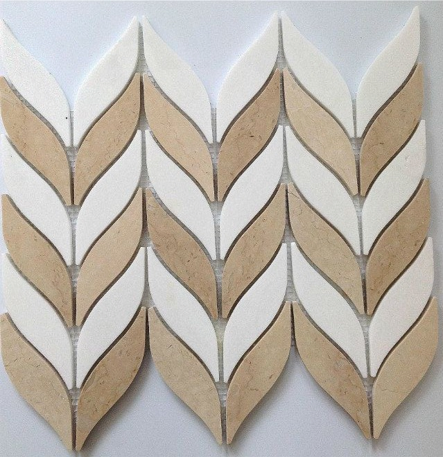 Мозаичная плитка из натурального мрамора для кухни и ванной