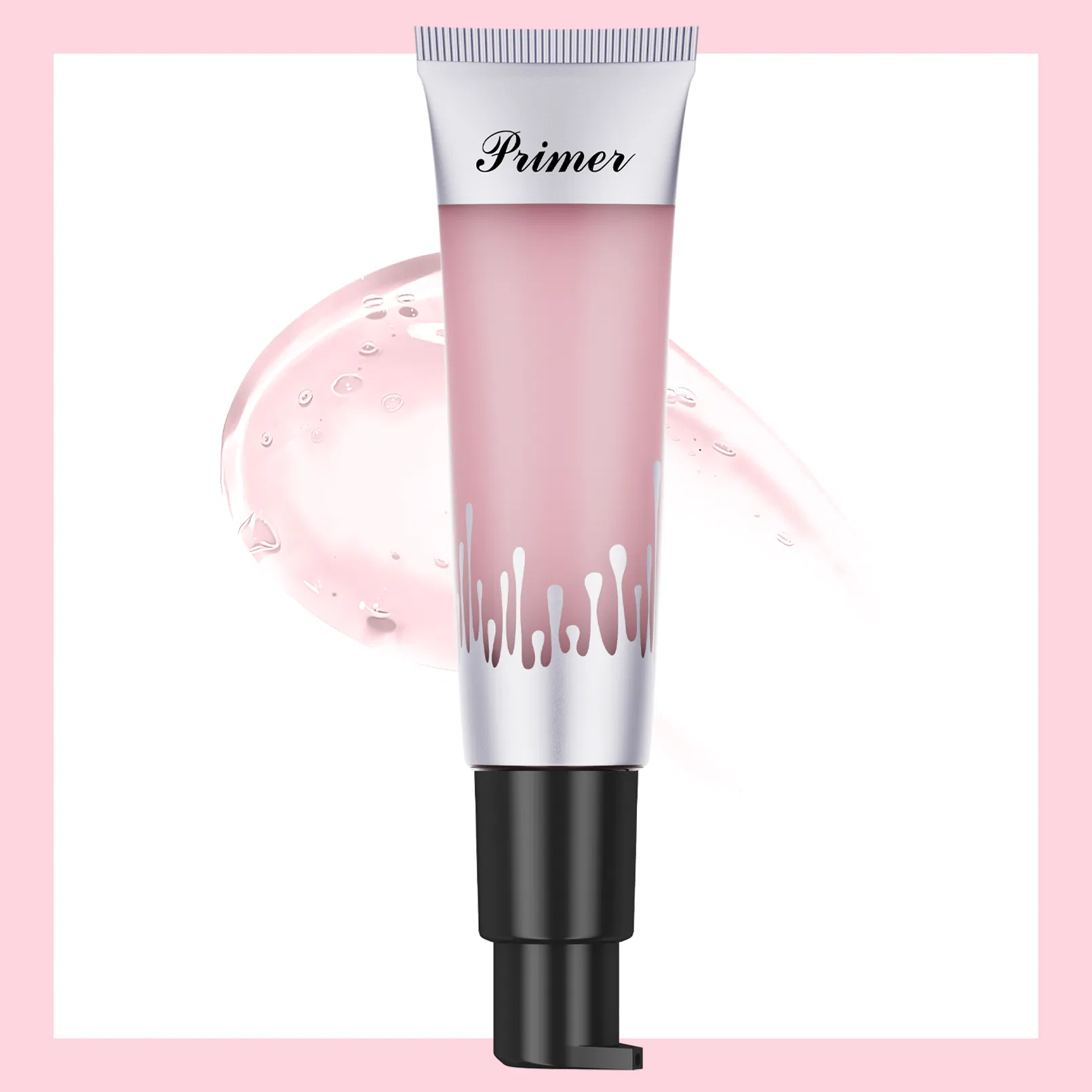 Private Label Primer Makeup Poreless Pale Pink Daily Facial Moisturizer Make up Custom Face Primer Gel
