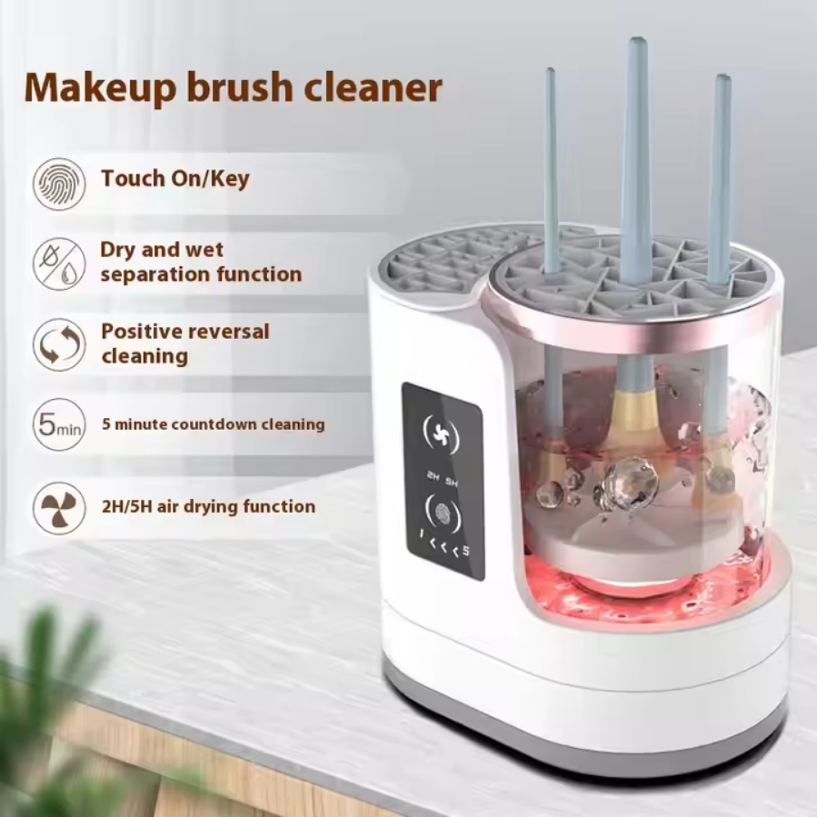 3 in 1 Electric Automatic Cleaning Makeup Brush Cleaner Machine