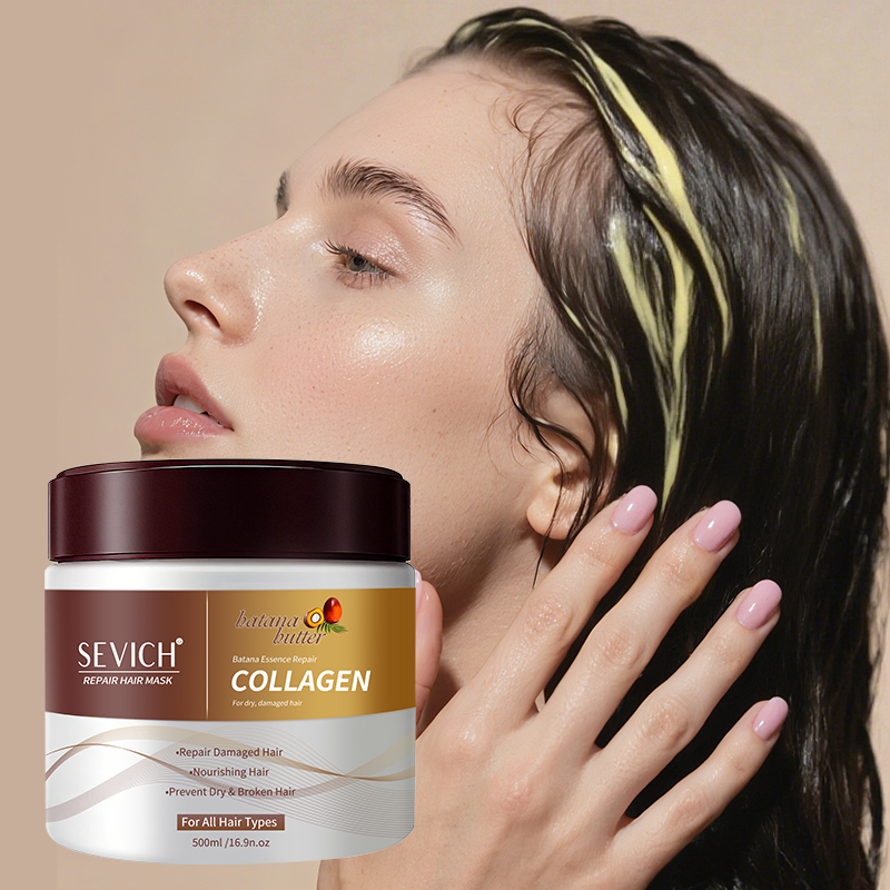 New Arriving Natural Batana Oil Deep Moisturizing Straightening Hair Care Mask Treatment