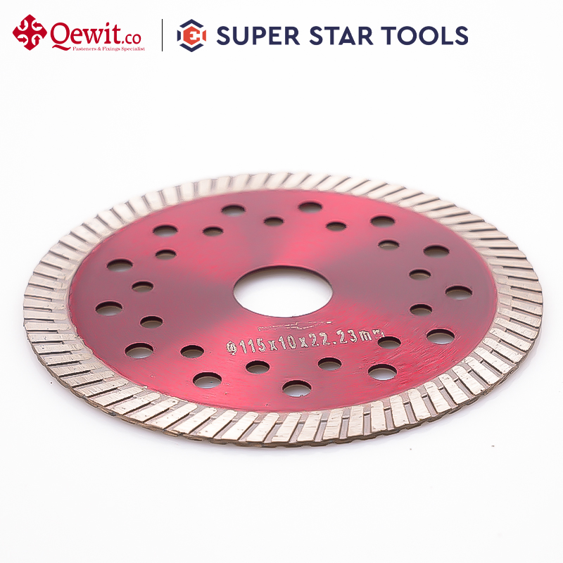 Fast Cutting Red Diamond Saw Blade for Porcelain Tile Renovation