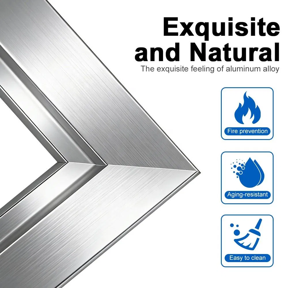 Economical Modern Waterproof Swing Bathroom Aluminum Alloy Door