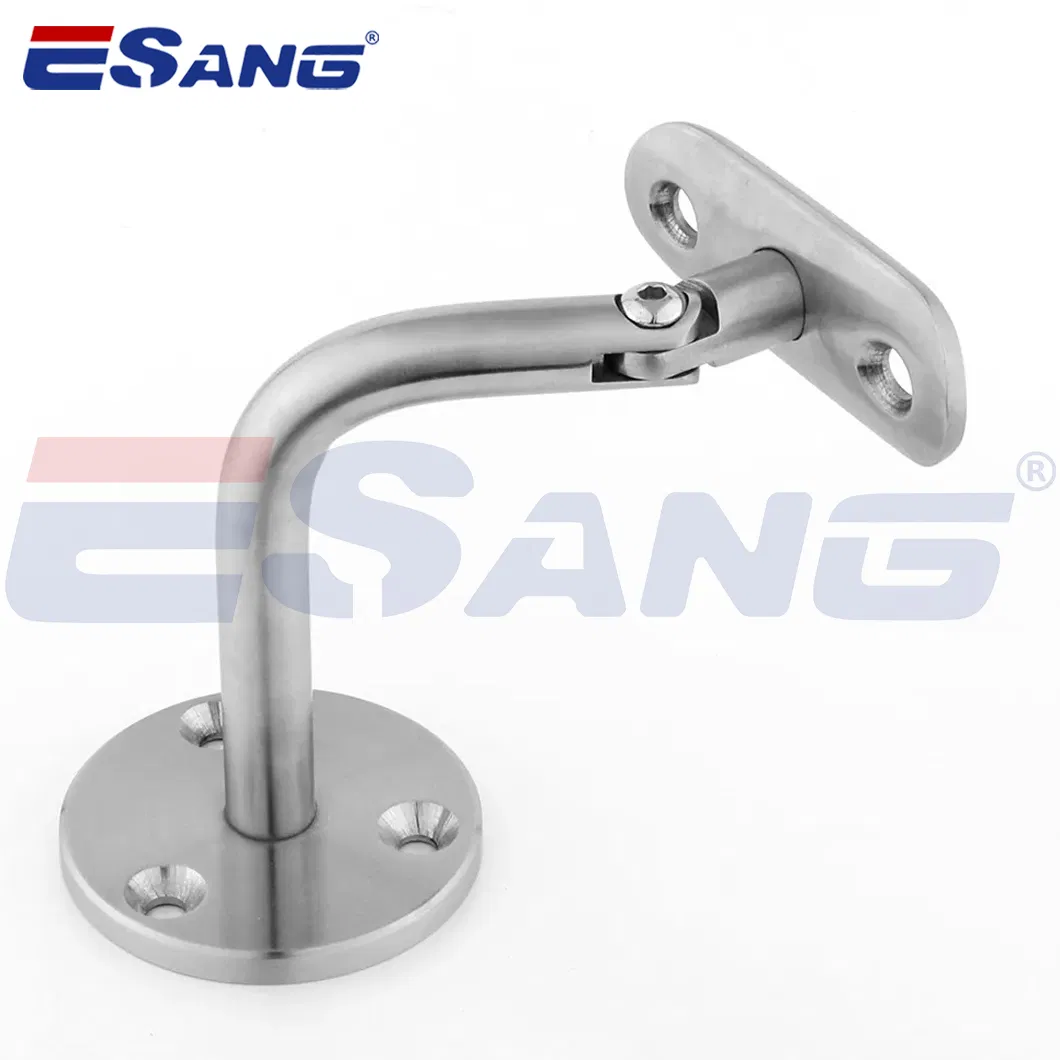 Esang Coastal Areas Rustproof Brushed Balustrade Wall 304 316 Stainless Steel Bracket