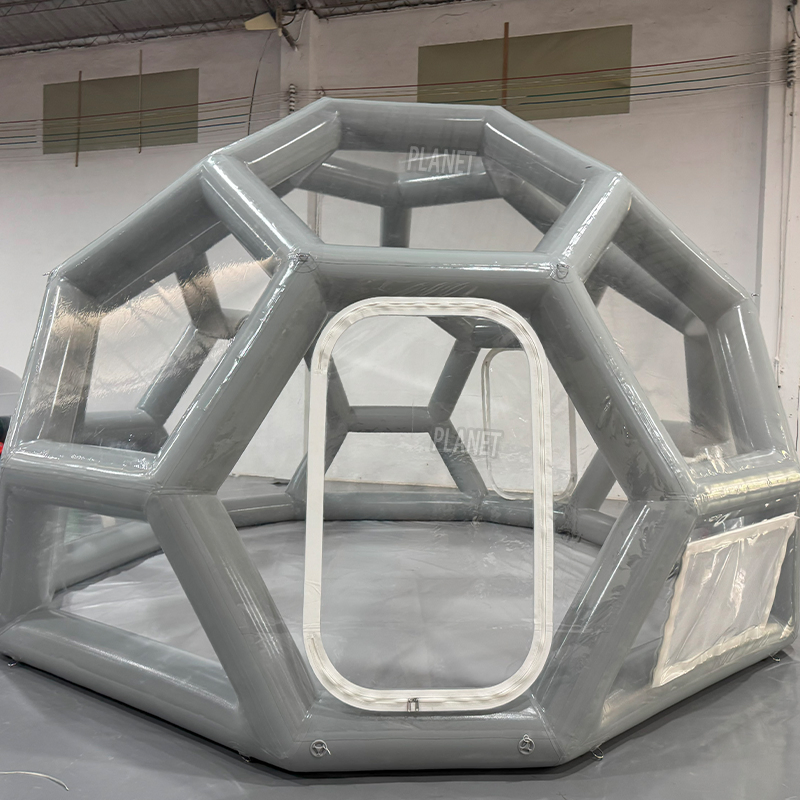 New Style Inflatable Soccer Shape Bubble Tent for Stargazing