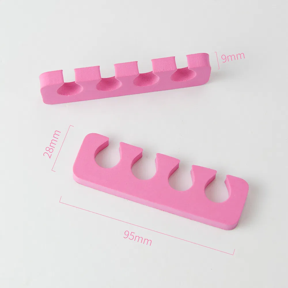 Hot Selling Finger Foot Toe Separator Manicure Nail Art Supplies Soft EVA Sponge Pedicure for Nail Care