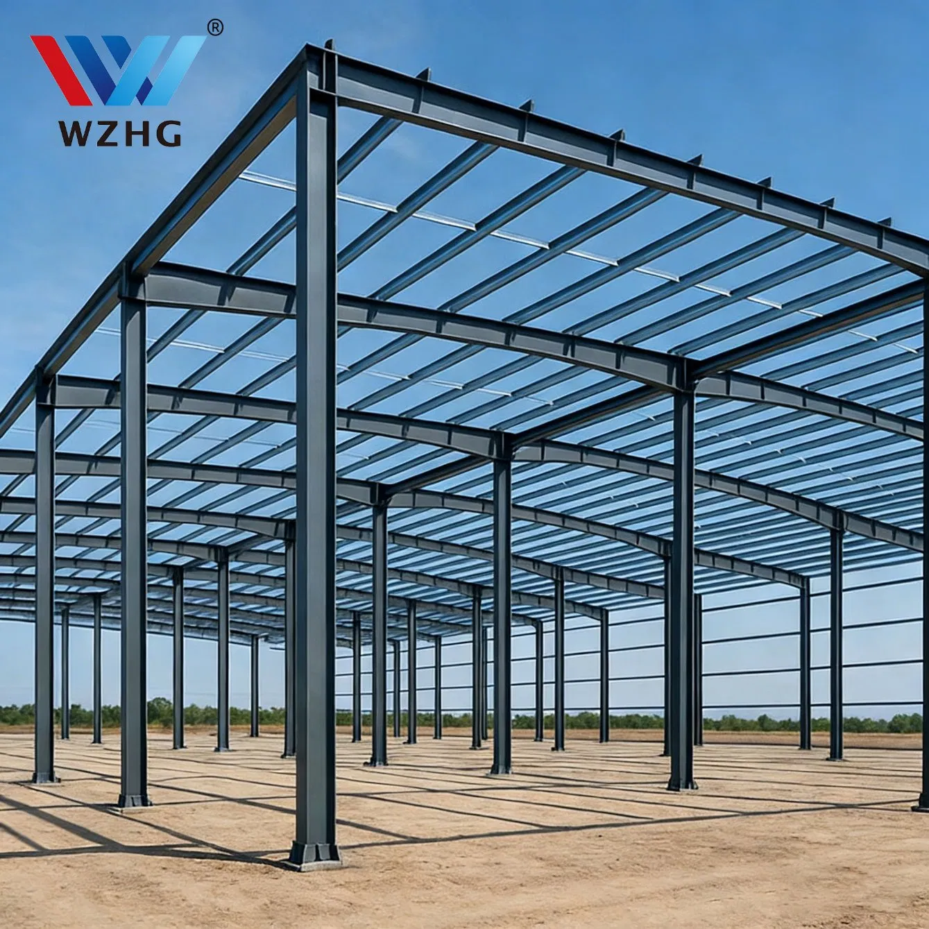 High Strength Module House Warehouse Building Frame Light Steel Structure