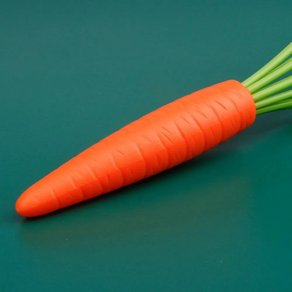 High Quality Kitchenware Food Grade Silicone Carrot Shape Egg Beater