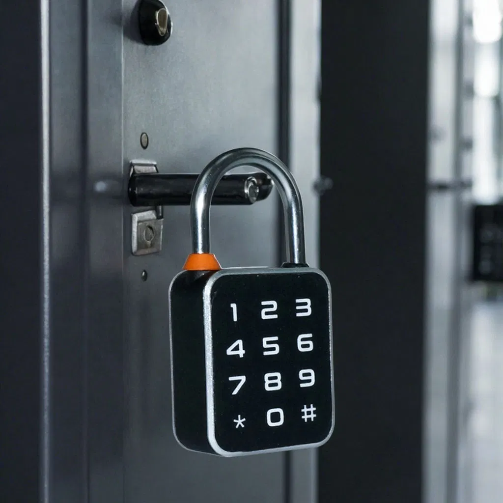 Smart Lock Waterproof Smart Fingerprint Door Lock Password Charging Padlock