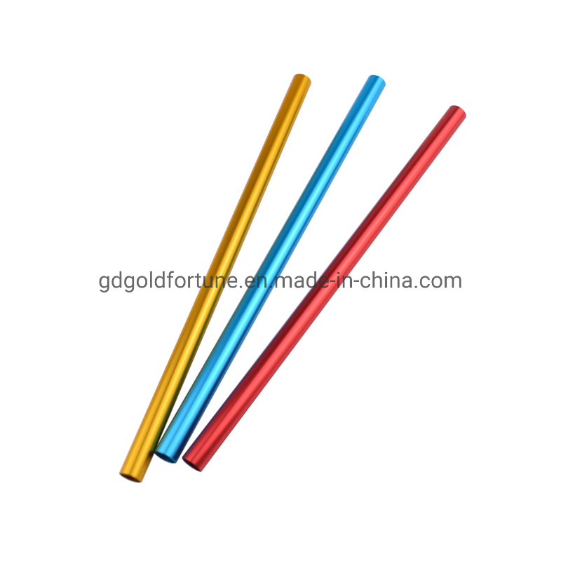 Food Grade Aluminium Straws with Ce Certificate