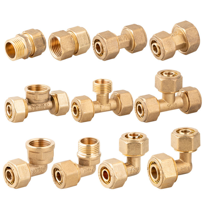 High Quality Brass Plumbing Fittings Names and Pictures Pdf for Sale Pex for Multilayer Pipe