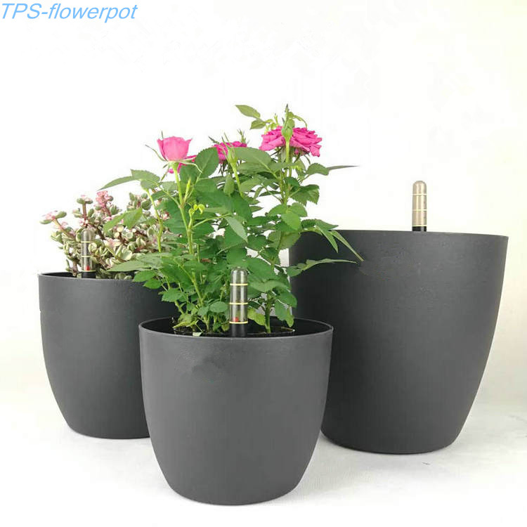 Automatic Water Absorbent Flower Pot with Water Level Gauge