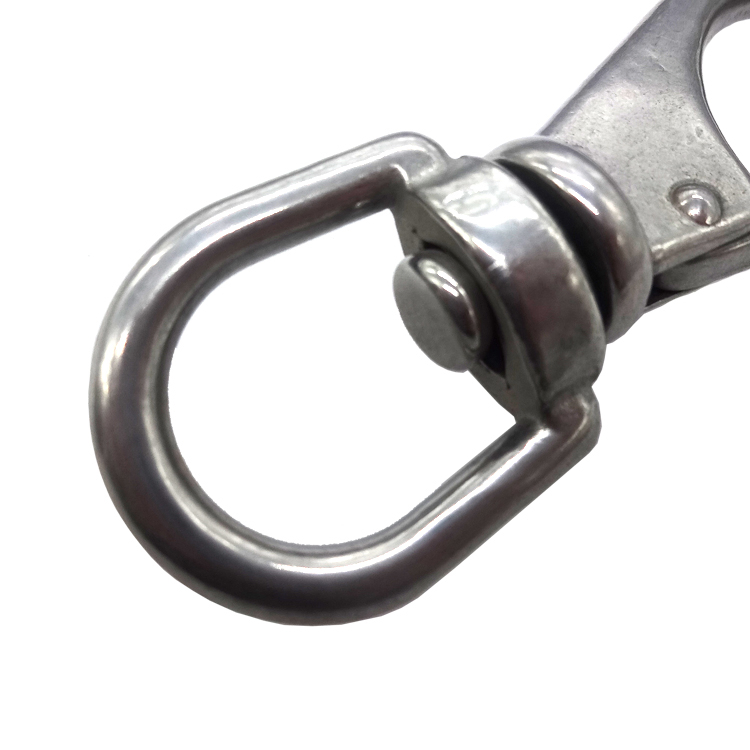 Stainless Steel Swivel Eye Snap/Spring/Dog/Trigger/Carabiner/Buckle/Chain/Handbag Hook for Dog Leash