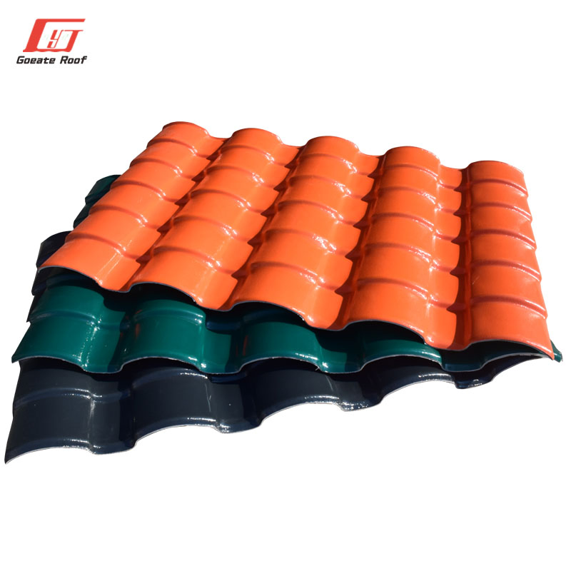 PVC Roofing Sheet ASA Spanish Roofing Tile Tejas De PVC