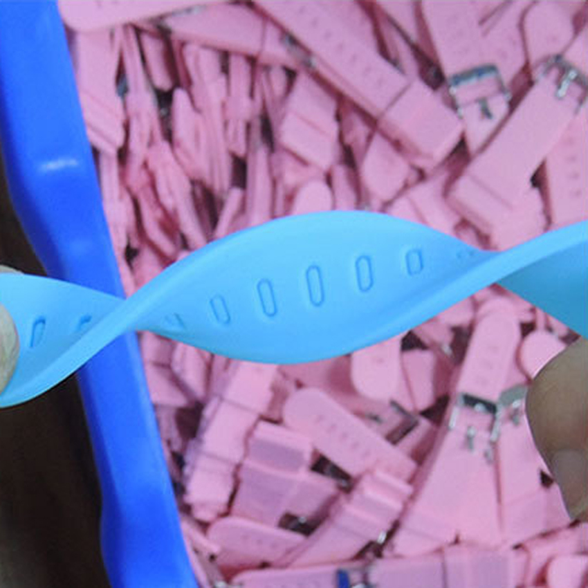 Silicone Watch Band Strap Sport Soft Diving Rubber Clock Watchbands