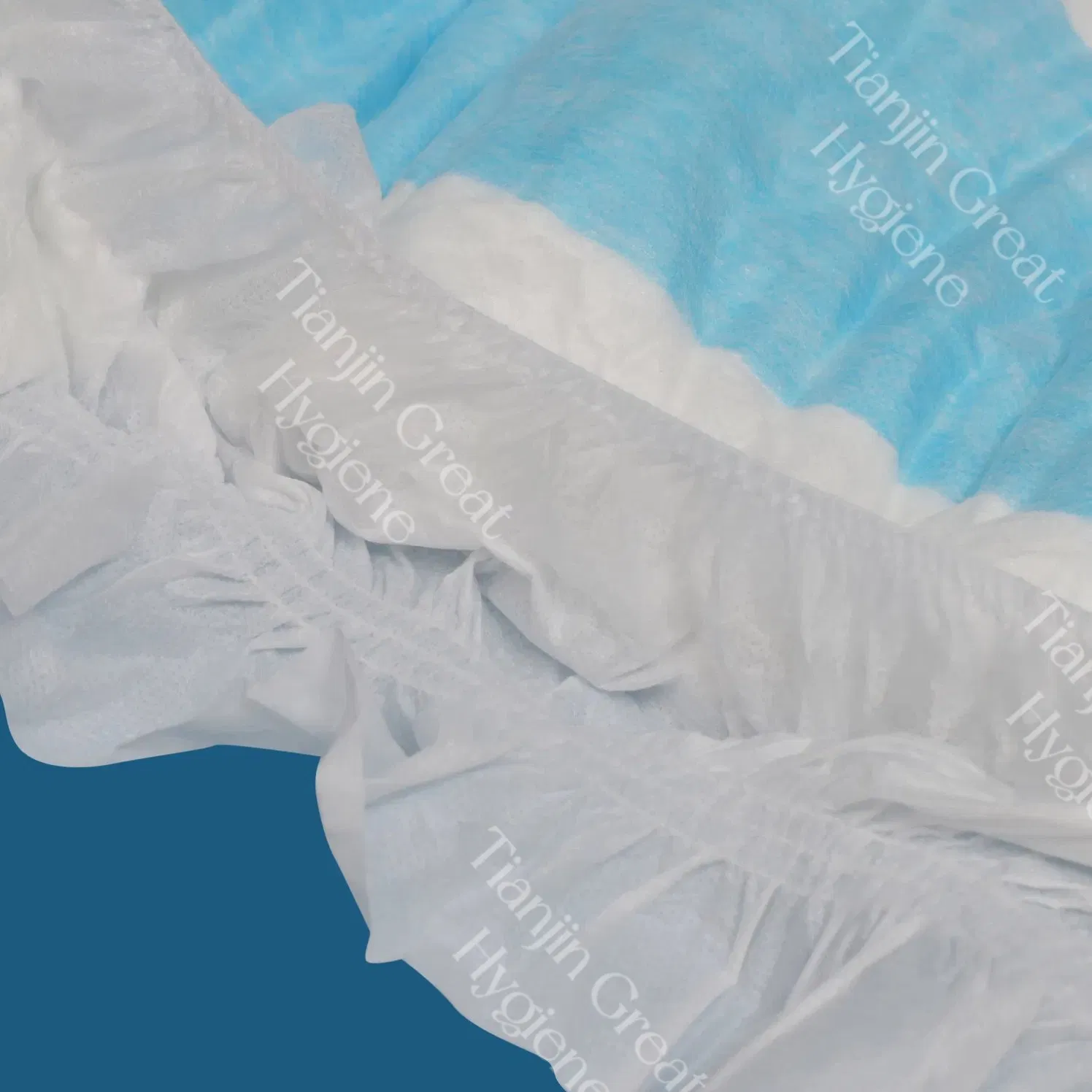 2025 Hot Sale Super High Absorbency Blue Abdl Adult Diapers