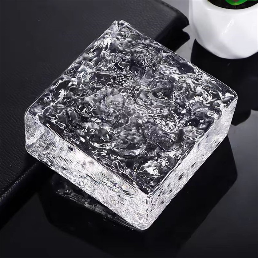 Different Color Art Design Glass Bricks for Building Indoor Wall Decoration Materials