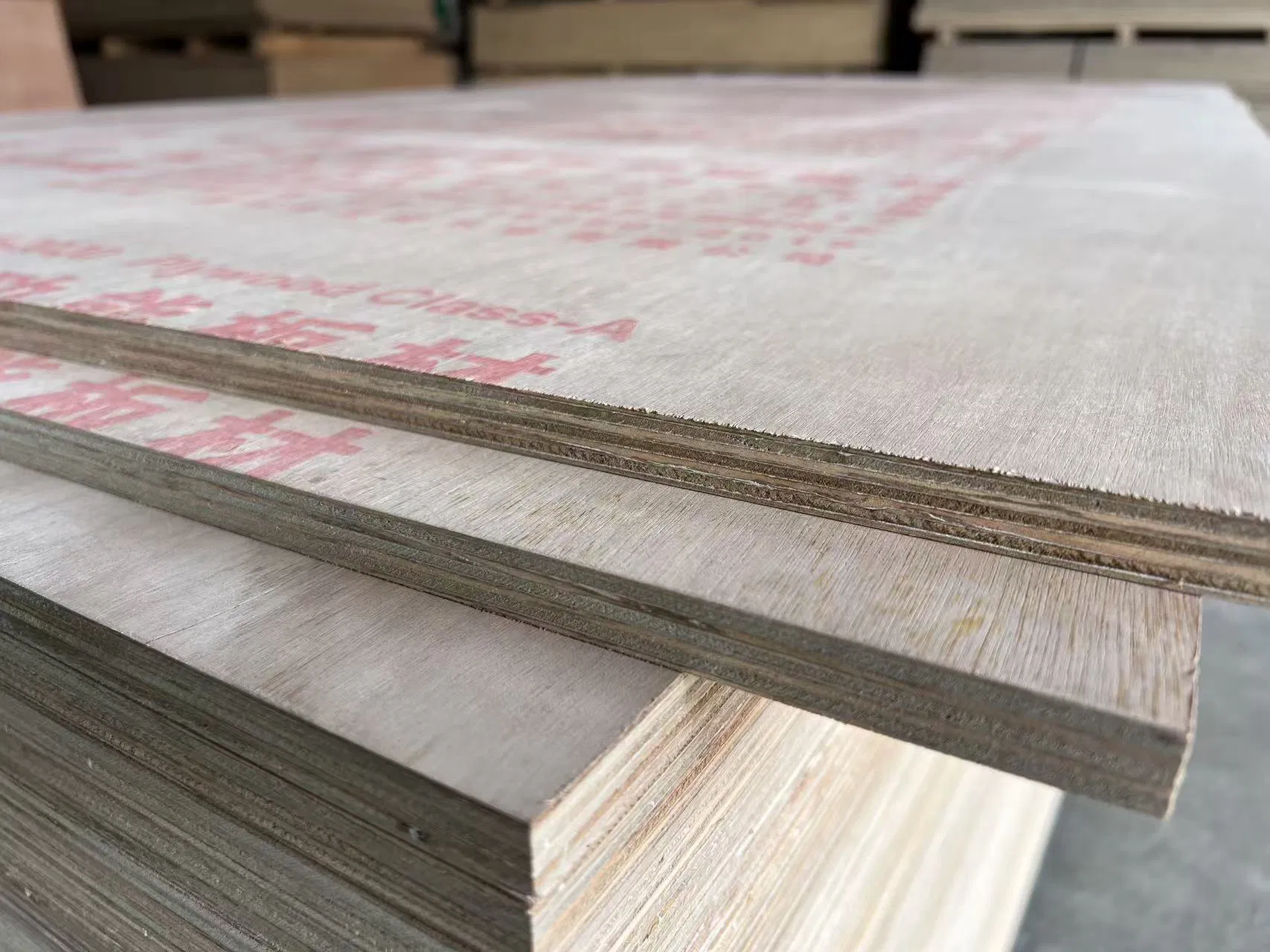 Full Eucalyptus Core Birch Faced Fire Resistant Class B / Class a Wall Ceiling Board Commercial Plywood