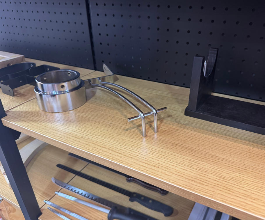 Wooden Ham Holder with Carbon Steel Bracket (SE-5816)