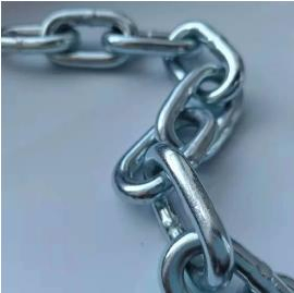 Chain 3/16" G-30 Proof Zinc Plated Coil Chain, 250'/Round Pail