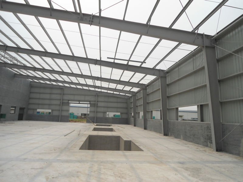Steel Structural H Beam Steel Structure Lattice Column for Tanzania Hangar