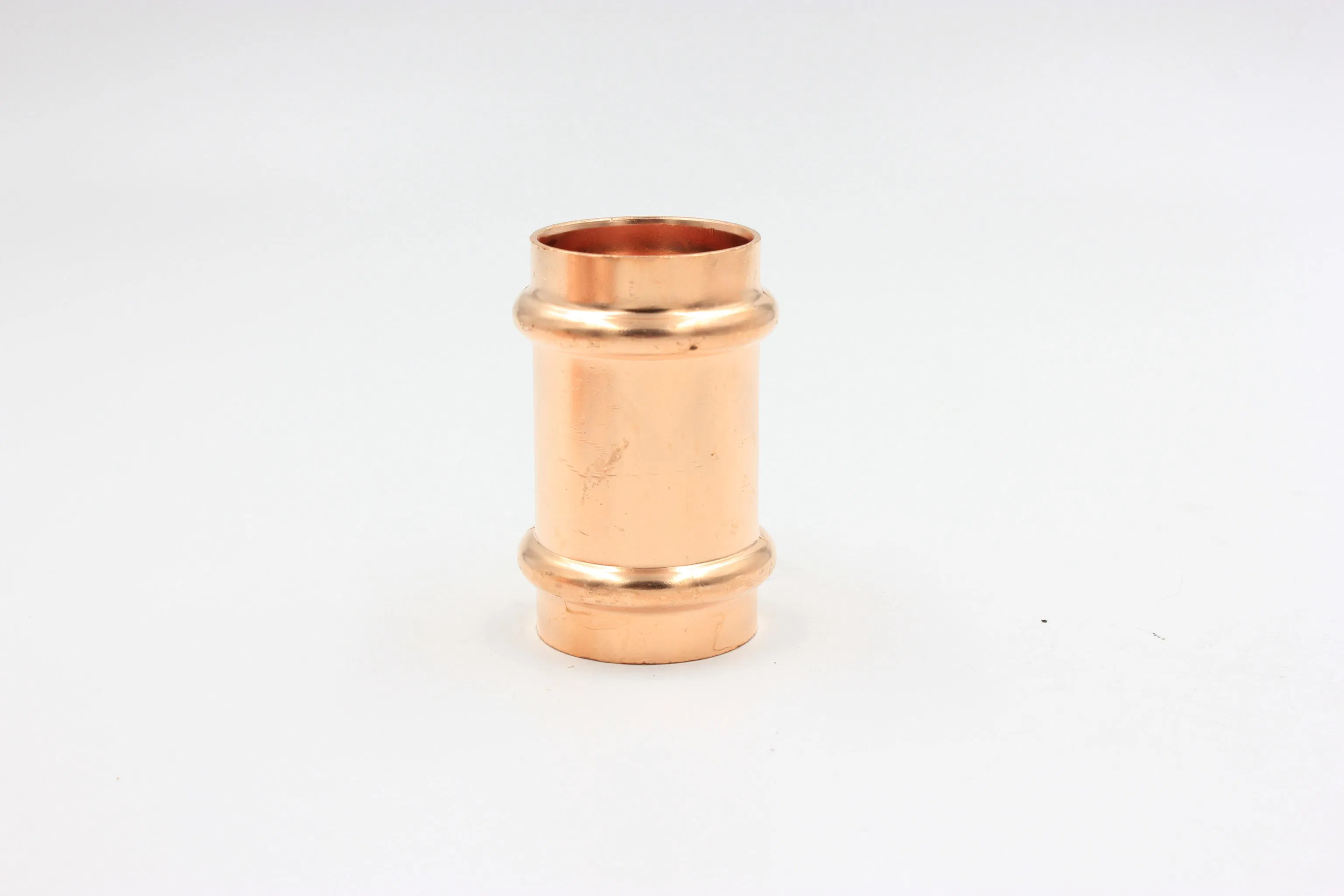 Copper Pressfit Fittings Press-Fit V-Profile Coupler Straight Adapter