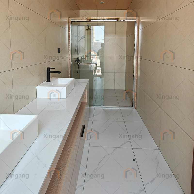 Micro Family Garden Office Flat Packaging Micro Prefabricated House Prefabricated House Luxury Light Steel Frame Modular Light Steel House