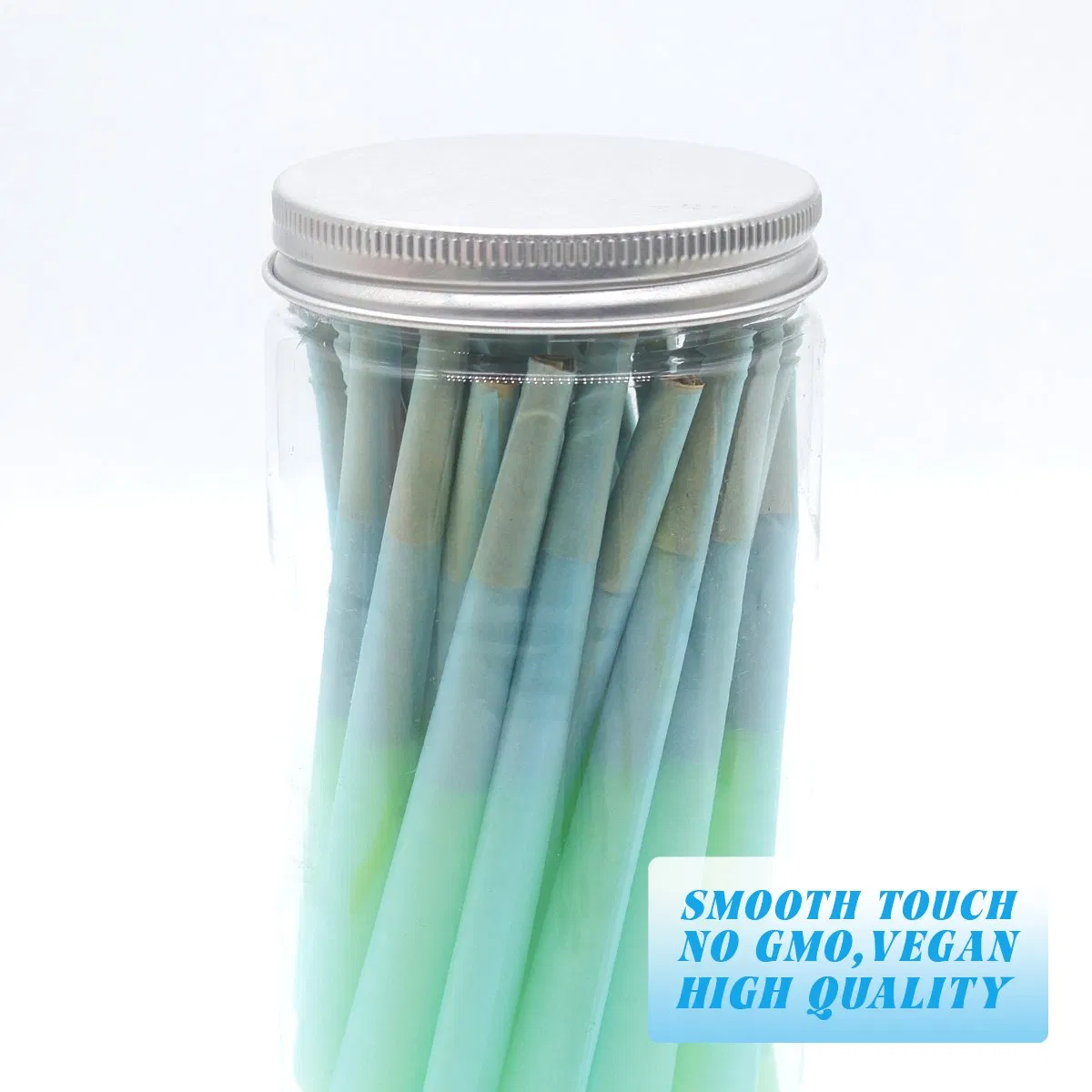 Blue Smoking Accessories Rolling Paper Smoking Product Custom Pre Rolled Cones