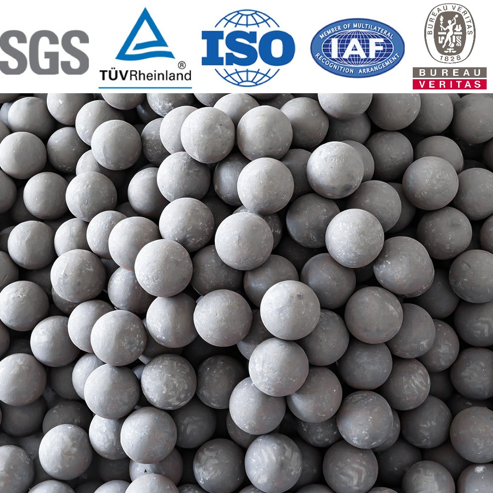 1 Inch 2 Inch 3 Inch High Carbon Forged Grinding Steel Ball Cast Grinding Ball Steel Ball Dry Wet for Gold Copper Iron Cement Aluminium Zinc Lead Silicon