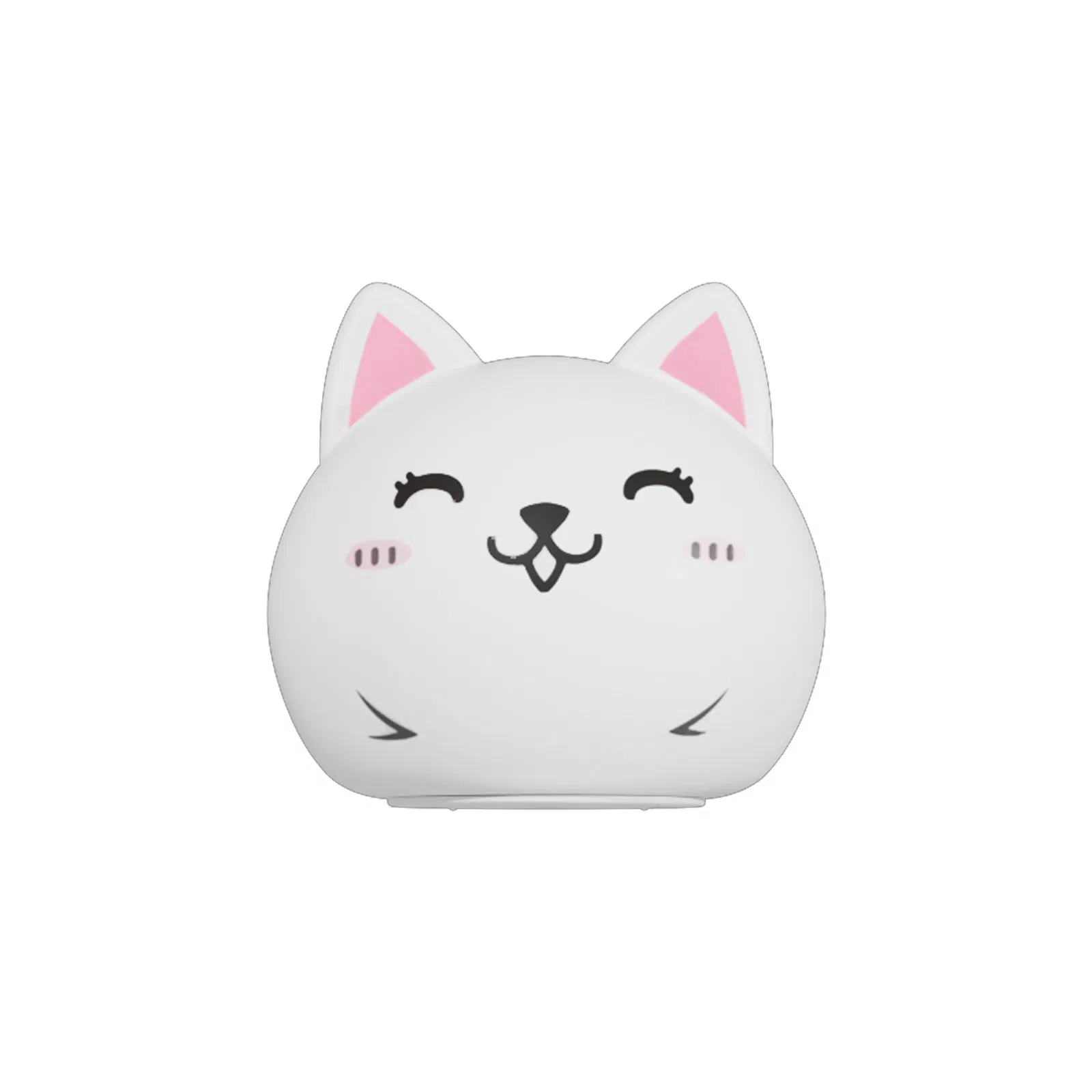 USB-лампа в виде кошки, силикон, меняет цвет
