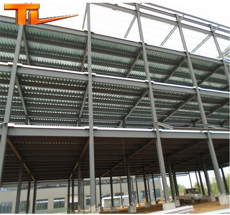 Steel Structure High-Rise Office Building Prefabricated Industrial Workshop Hangar