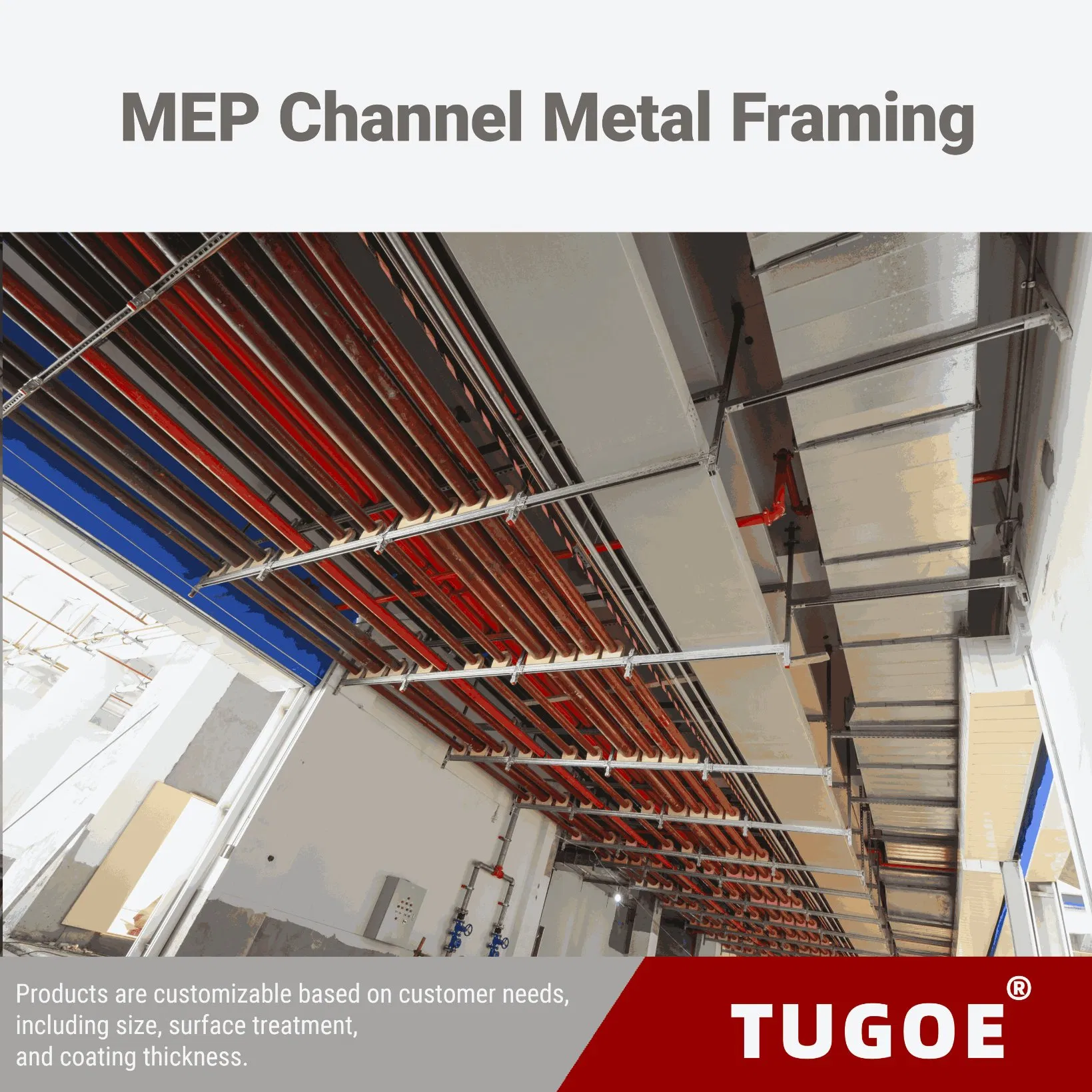 High-Quality 41X41/41X21 HDG Single Side Punched Strut C Channel for Support Bracket