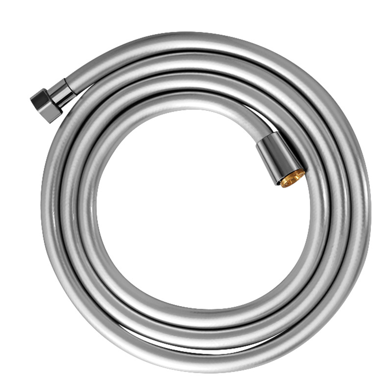 Bathroom Accessories Flexible Faucet Hose Silver Powder PVC Shower Hose
