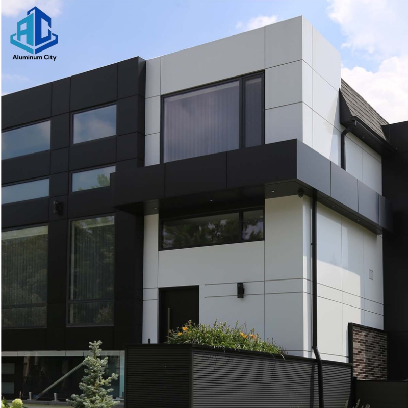 B1 Class Fire Resistant Brushed Color Aluminum Composite Panel Aluminum Exterior Wall Panels