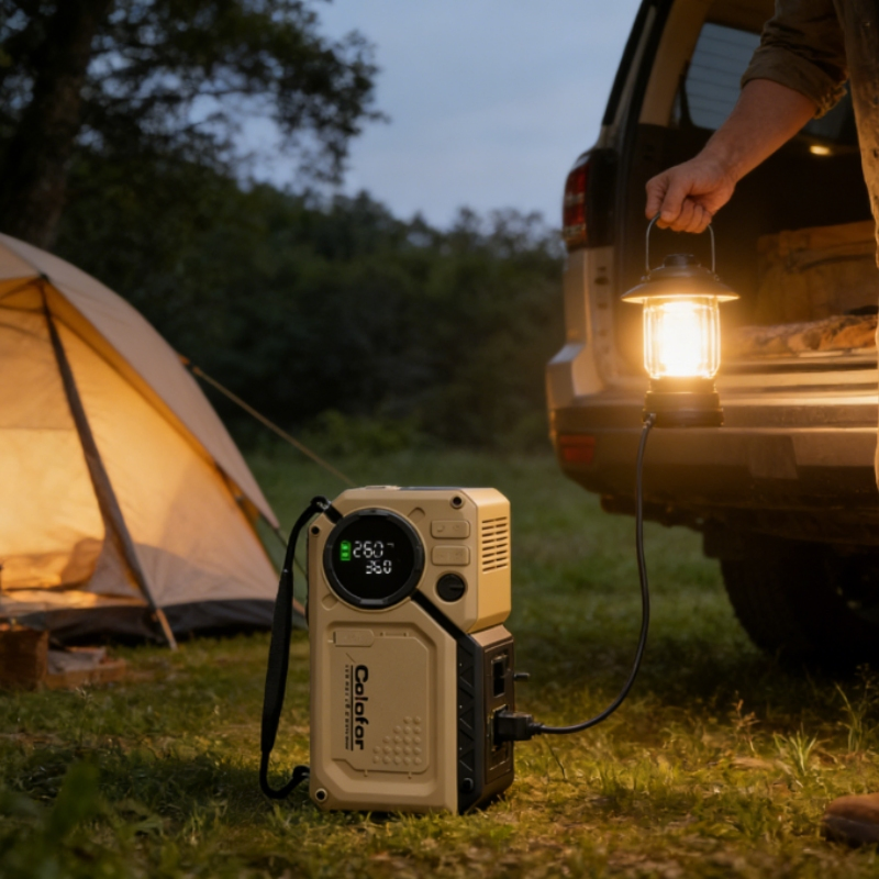 12V Rechargeable Tire Pump for Car with Heavy Duty Use