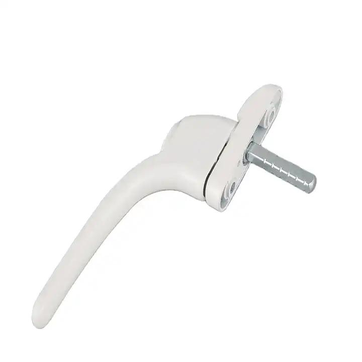 Zinc White UPVC Aluminium Alloy Casement Window Handle