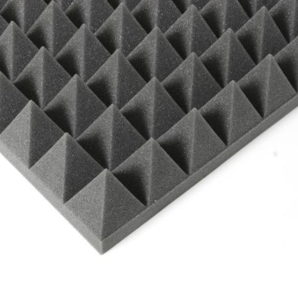 Customized Wallpaper Soundproofing Foam 3D Panel Sound Pyramid Sound Absorption Foam Acoustic Panel for Studio Office Soundproof