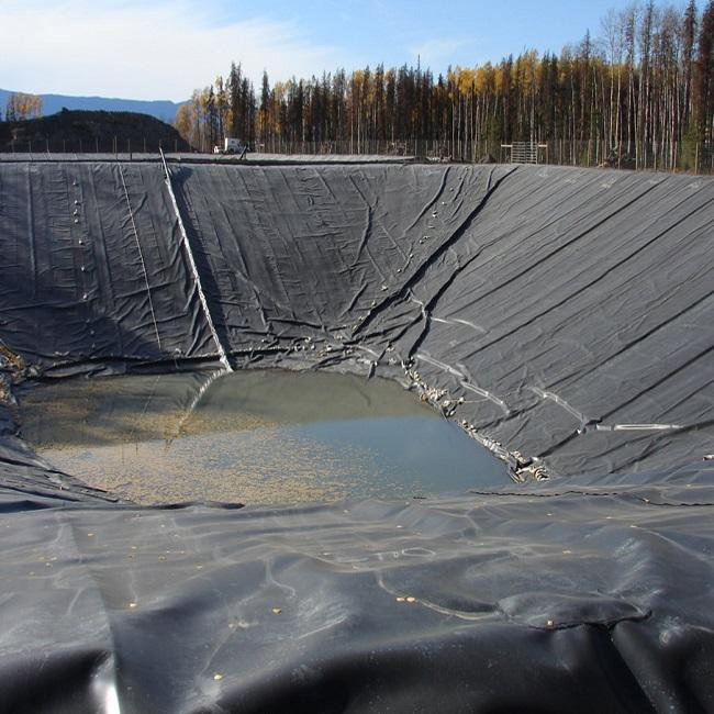 HDPE Anti-Leakage Pond Smooth Textured Membrane 2mm 1 mm 1.5 mm Dam Liner UV Resistance HDPE Geomembrane for Agricultural Farms