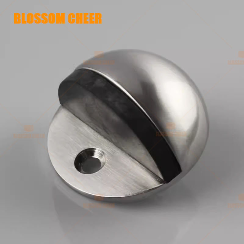 Elegant Magnetic Door Stopper with Chic Wooden Design